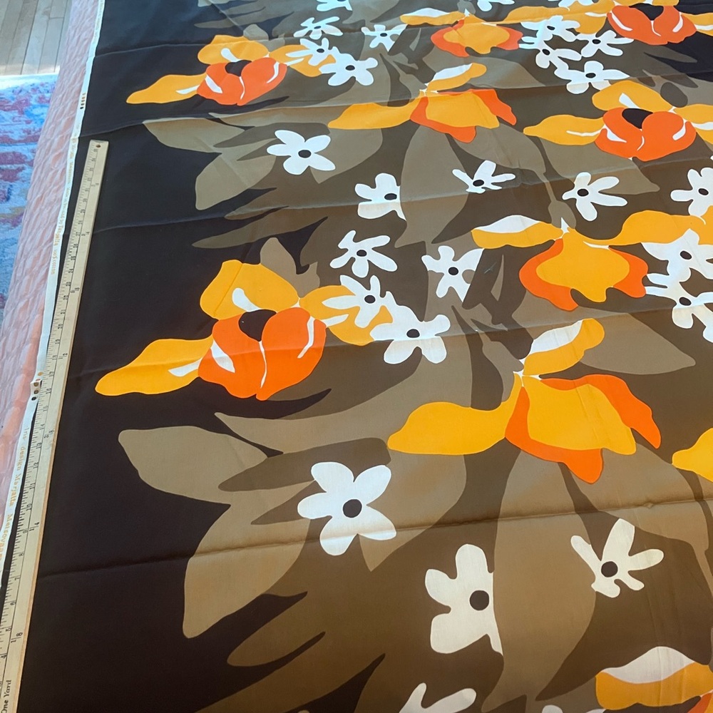Floral Patterned Fabric - Picture 3 of 4